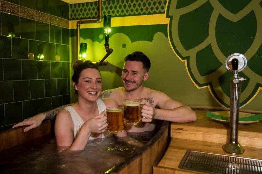 Beer Spa with optional Széchenyi Bath Tickets - Unlimited Draft Beer That You Tap Yourself