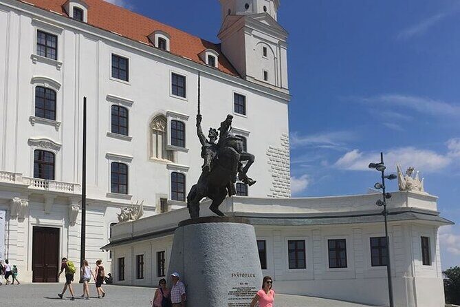 Bratislava, one day private trip from Budapest with guide! - Old Town walk: square scenes, churches, and the Roland Fountain