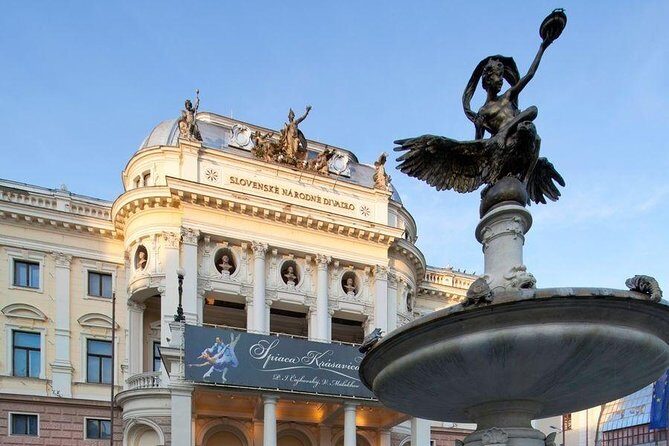 Bratislava, one day private trip from Budapest with guide! - Lunch time, gipfel, and the Old Slovak National Theater finish