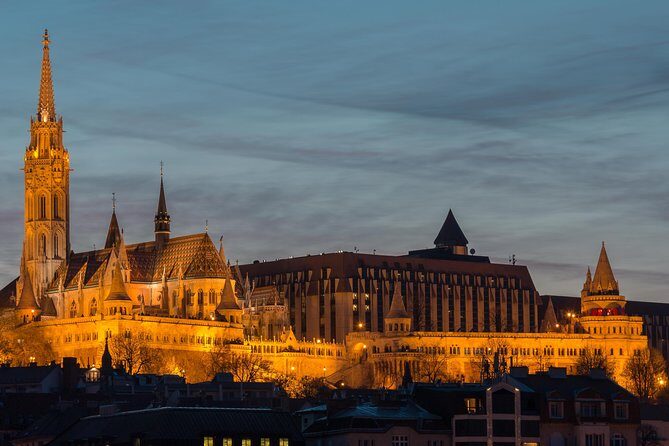 Budapest by night - private driving tour - Matthias Church: A Short Stop That Looks Like More