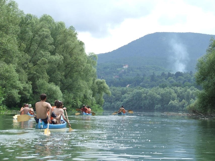 Budapest: Canoeing the Danube w or wo Sauna or Danube Beach - Canoeing the Danube near Budapest: why this stretch feels special