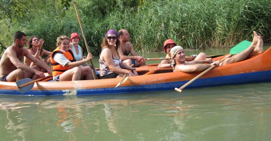 Budapest: Canoeing the Danube w or wo Sauna or Danube Beach - What happens on the river: 15 km, islands, swims, and steady canoes