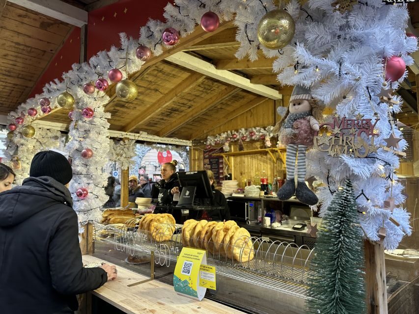 Budapest: Christmas Market Guided Walking Tour with Tastings - The Tastings: Chimney Cake, Marzipan, Mulled Wine, Coffee