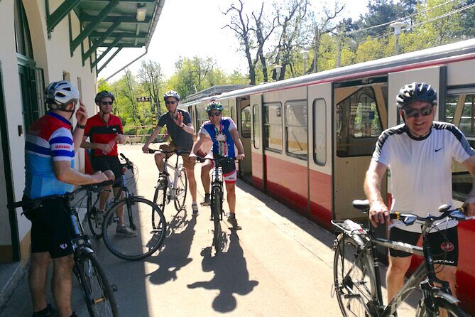Budapest E-Mountain Biking in Buda Hills - Top of Budapest - The descent back toward the center: smooth downhill confidence