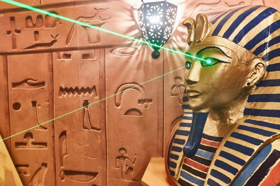 Budapest: Escape Room game - Egyptian Adventure - The Story Beats: Egyptian Bazaar, Papyrus Scroll, Pharaoh’s Tomb