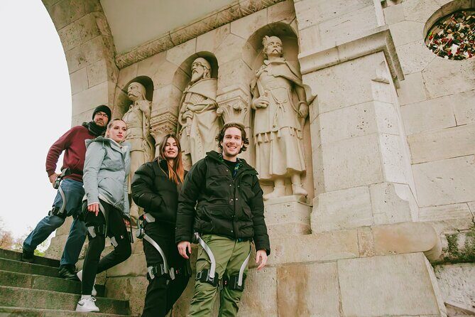 Budapest Exoskeleton Robotics Powered City Walk - Buda Castle: the hilltop payoff without the squats