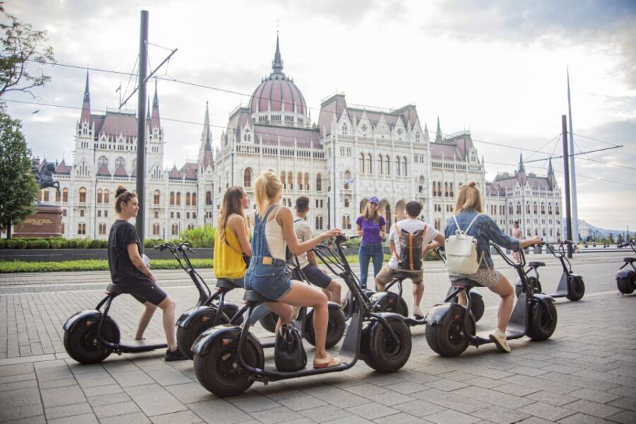 Budapest: Guided City Sights Tour by E-Scooter - Getting started at E-Magine: the 10-minute safety briefing and practice