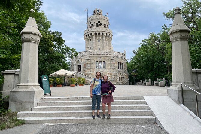 Budapest Hike - Reaching the observation tower for a 360° Budapest view