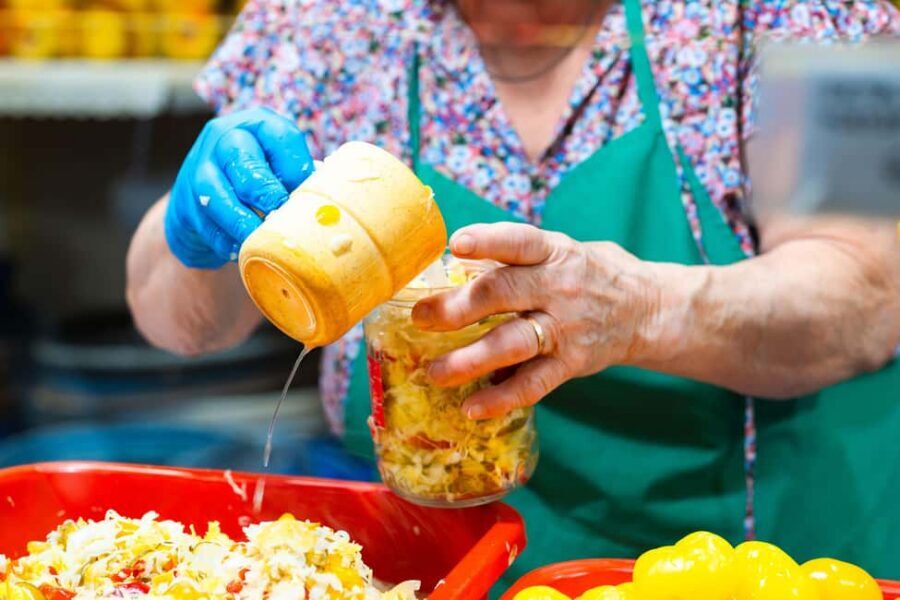 Budapest: Kickstart the City - Local Market Tasting Tour - Pickles and cheese: the tangy counterweight