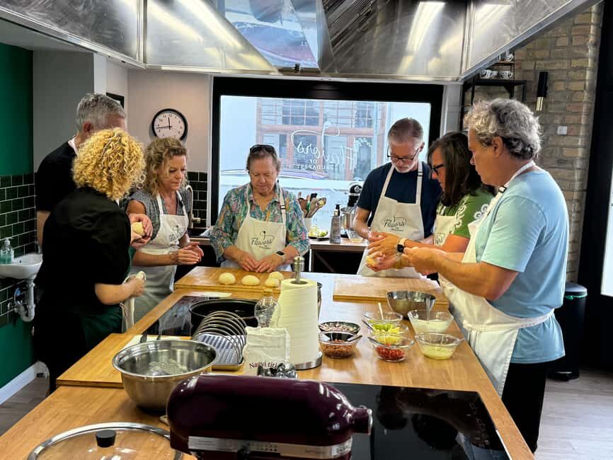 Budapest: Langos Making Class - Nr. 1 Hungarian Street Food - Toppings, garlic cream, and how Hungarians build flavor