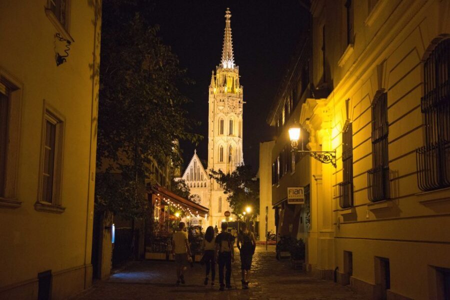 Budapest: Night Walking Tour with River Cruise and Wine - Getting Started: Meeting by the Hungarian State Opera House