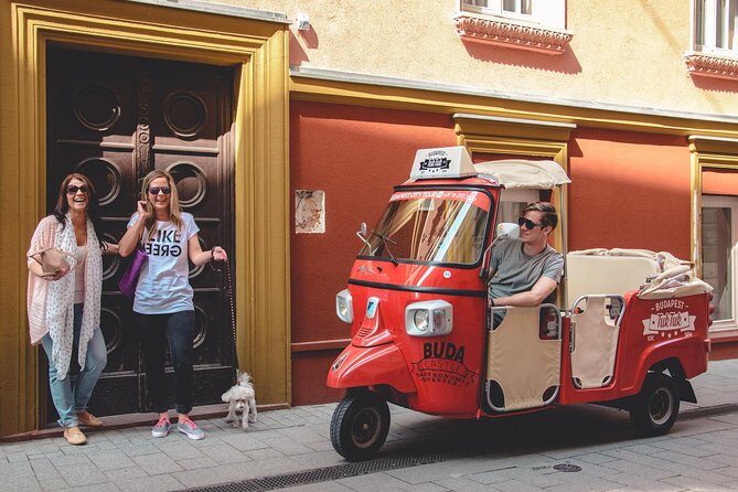 Budapest Private Tuk Tuk Tour with Wine Tasting and Cheese Platter - Price and value: $165.36 per person for a private ride plus tasting