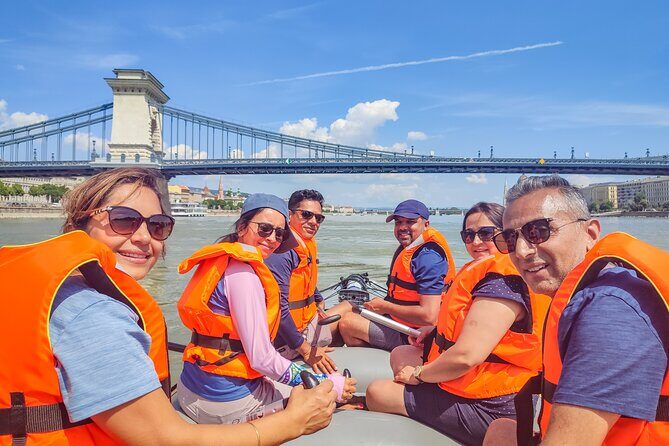 Budapest Rafting - Sunset Cruise - Getting started at Slachta Margit rkp. 972