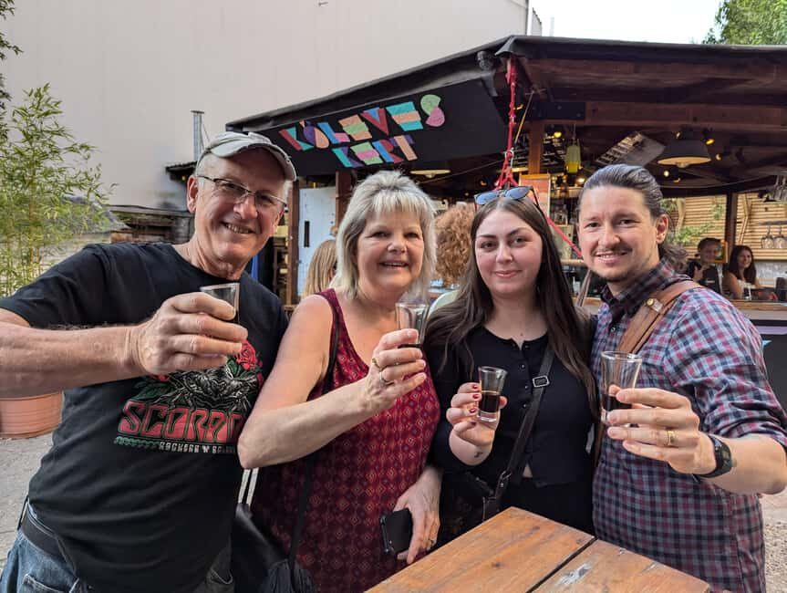 Budapest: Ruin Bars, Street Art, and Jewish Quarter Tour - Beer, Spirits, Wine, and the Art of Sampling