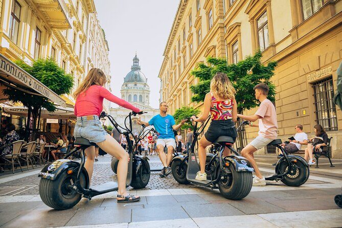 Budapest Small-Group Guided Tour on MonsteRoller e-Scooter - City Park and Heroes’ Square: Andrássy Avenue to the Opera lobby