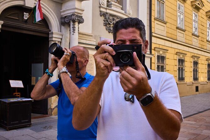 Budapest Street Photography by Lukacs Gabor - Meeting at Anna Café Budapest: Easy Start, Clear Plan