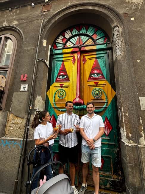 Budapest: Walking Tour with Chimney Cake & Polaroid Photos - Chain Bridge, Gresham Palace, and the Academy: the city’s postcard logic explained