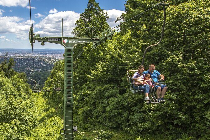 Hiking + Chairlift ride + viewpoints in Budapest - Normafa Walking Area: Giant Trees, Green Fields, and Easy Snacks