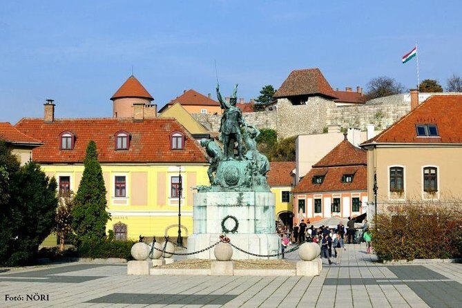 Home to Bull's Blood red wine! Eger with winetaste private tour - Dobo Square and Eger’s central sites: monuments, Bishop’s Palace, and a surprising library