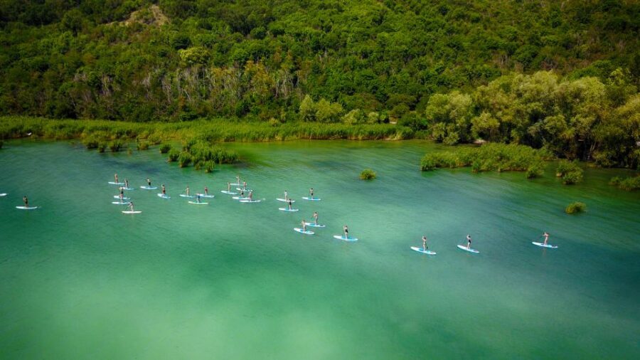 Lake Balaton: Paddle Board Tour of Tihany National Park - Warm-Weather Comfort: Swims, Sunscreen Math, and Hydration