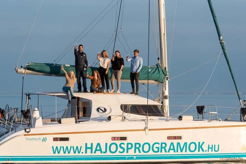 Lake Balaton:Private Sailing Cruise with Skipper - On-board sailing time: driving the boat (and learning fast)