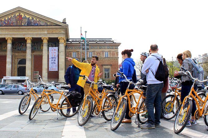 Private Budapest Bike Tour with Cafe Stop - Matthias Church Tiled Roof Views and Fisherman’s Bastion Photos