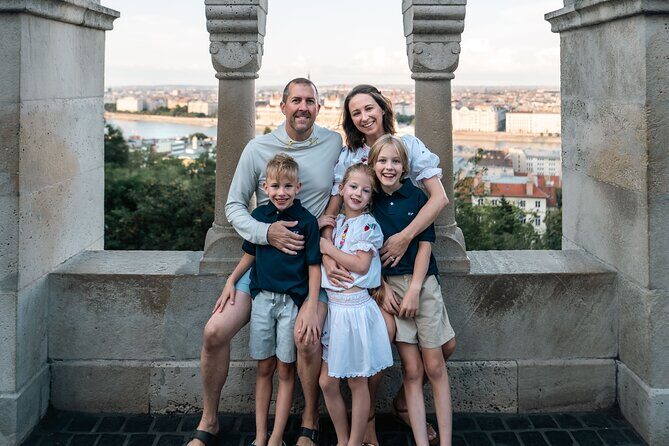 Private photography photo session at Fisherman Bastion - Chain Bridge: turn the symbol into something personal