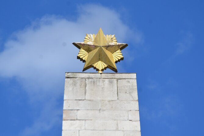 Private Tour of Communist Era Budapest - Szabadság Square and the “Stalin Baroque” courtyard details