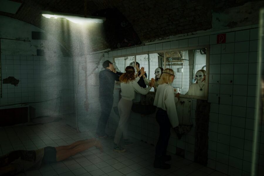 The Real Saw | Escape Room by PÁNiQ SZOBA - Finding the entrance and getting started (white barred door check-in)