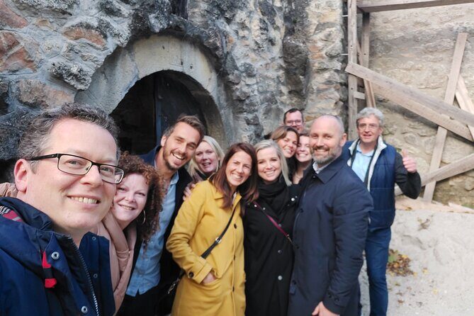Wine Tasting in the Countryside from Budapest - Entering the Paty cellar village (the “how is this real?” stop)